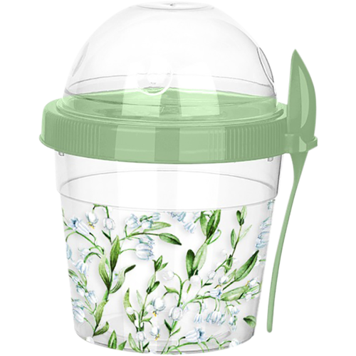 Контейнер для завтрака Профит хаус Ландыши 450мл 600₽