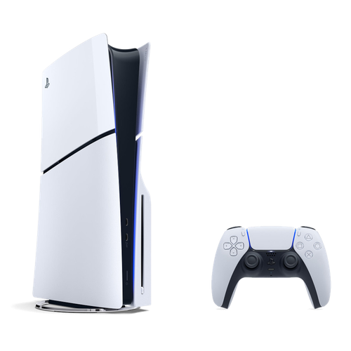 Игровая приставка Sony PlayStation 5 Slim с дисководом 1000 ГБ SSD белый 63350₽