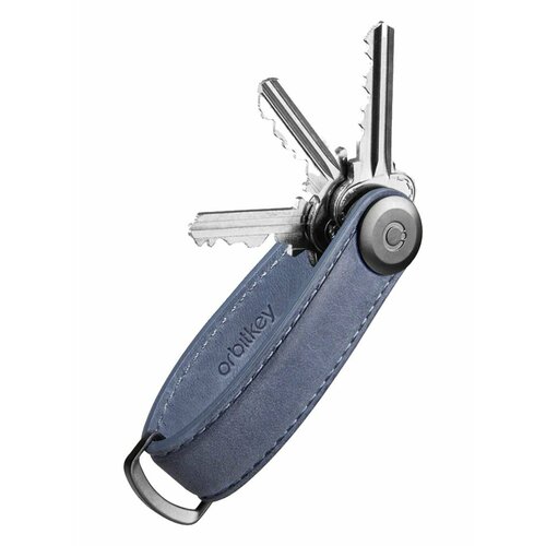 Ключница Orbitkey, синий, серый ключница orbitkey синий