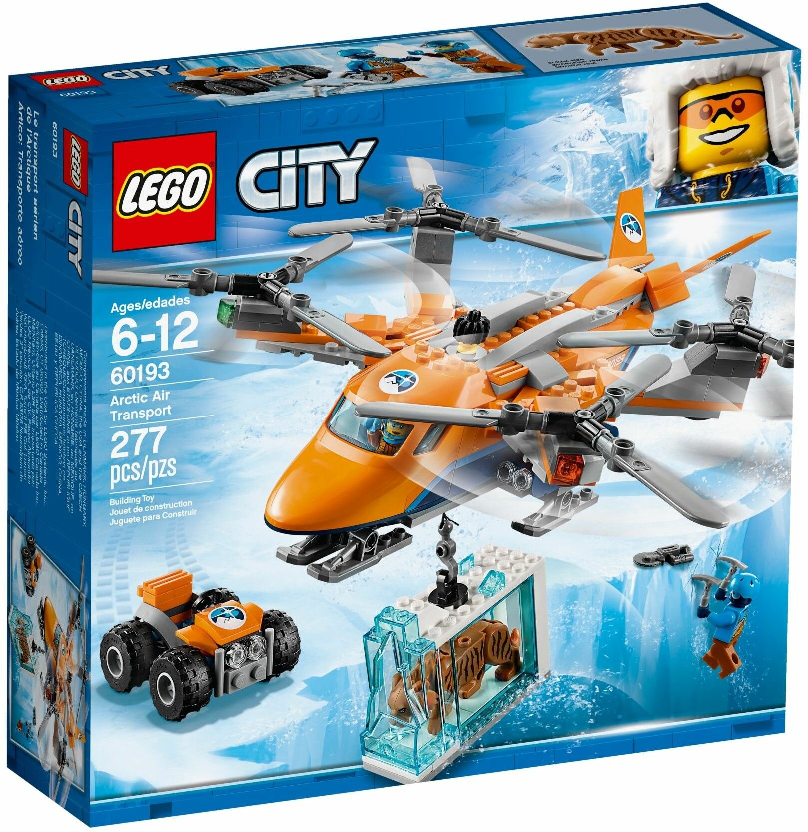 Конструктор LEGO City 60193 Арктический вертолёт