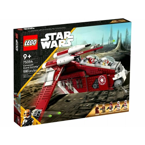 LEGO Star Wars 75354 канонерская лодка Корусской гвардии конструктор lego star wars 75309 боевой корабль республики 3292 дет