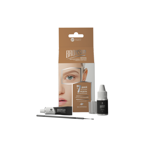 Innovator Cosmetics, Bronsun, Набор для домашнего окрашивания №5, светло-коричневый (1/12шт)