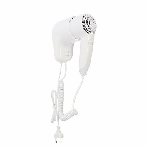 Фен Luazon LGE-006 1600 Вт настенный 2 скорости крепление белый 287000₽