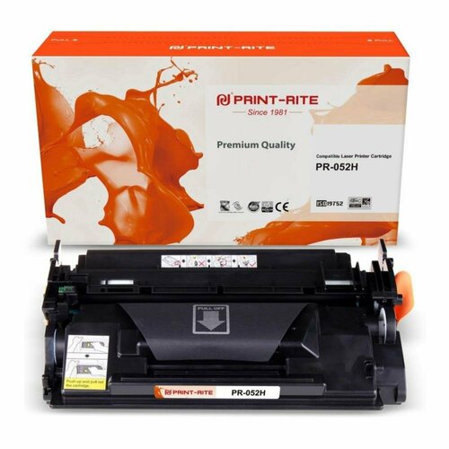 Картридж лазерный Print-Rite TFC832BPU1J PR-052H 052H black ((9200стр.) для Canon MF421/426/428/429/LBP 212/214/215) (PR-052H) картридж print rite tfc832bpu1j 052h черный pr 052h