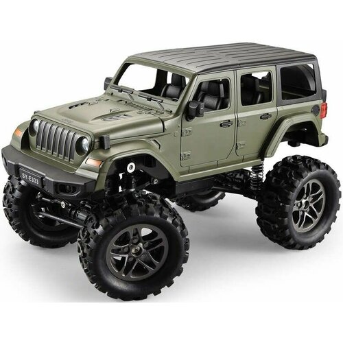 Double Eagle Машинка Внедорожник Jeep WRANGLER CRAWLER на Радиоуправление внедорожник double eagle jeep wrangler rock crawler на р у свет 1 14 в ассортименте e333 003