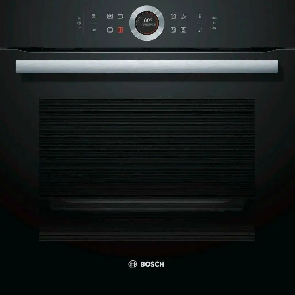 Электрический духовой шкаф Bosch HBG655NB1, черный