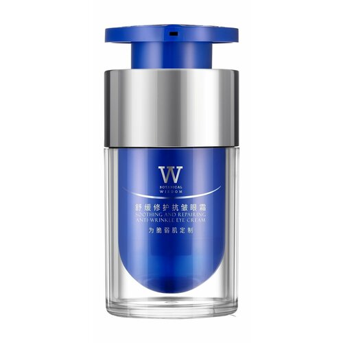 Успокаивающий и восстанавливающий крем для глаз против морщин Botanical Wisdom