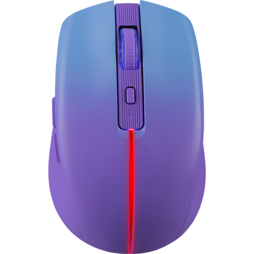 Беспроводная оптическая мышь Defender Mystery MM-301 LED242BT4D1600dpi фиолет 161600₽