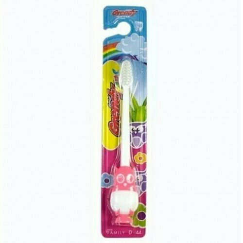 Детская зубная щетка Grendy D-44 Сова, 3 штуки
