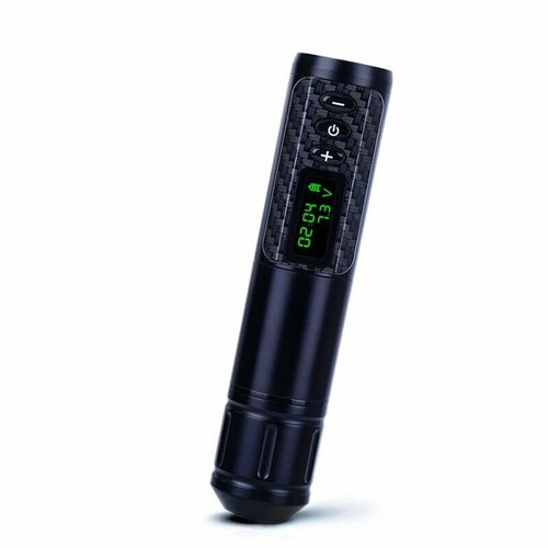 Беспроводная машинка ручка для тату и перманентного макияжа Yilong Max S-70 Wireless Pen Black черный, black