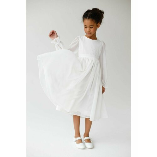 фото Платье krolly, размер 116, белый