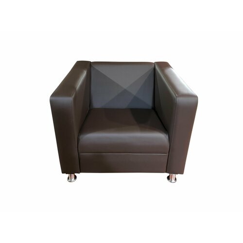 Кресло Барбадос, эко кожа шоколадный