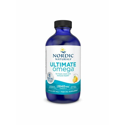 Ultimate Omega 237 ml, Омега 3 с лимоном 237 мл