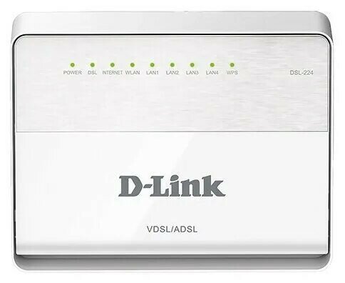 Роутер D-Link DSL-224/R1A