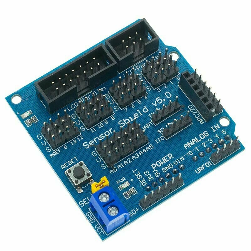 Плата расширения Sensor Shield V5.0 для Arduino Uno R3