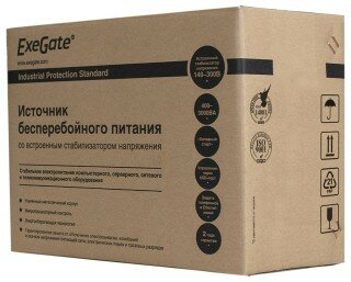 Интерактивный ИБП ExeGate Power Smart ULB-600 LCD EP212515RUS