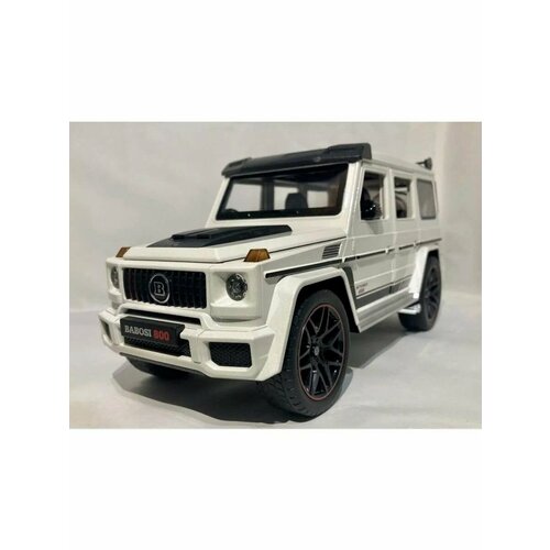 Металлическая машина Mercedes Гелентваген BRABUS с паром 1/18