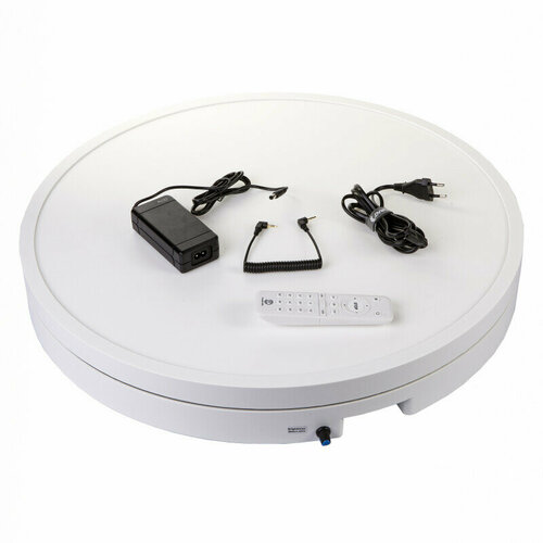 Поворотный стол для 3D-съемки 60 см с пультом 25-60 сек оборот Fotokvant SND-LC6008-30 42490₽