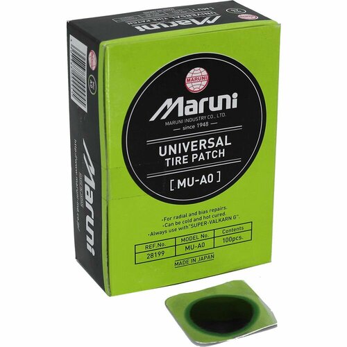 Латки камерные универсальные 37мм, MU-A0 (Maruni), 100шт/упак