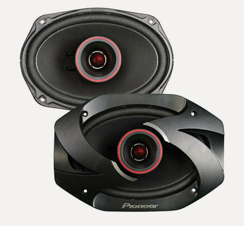 Изображение товара Автомобильные динамики "Pioneer TS-6900PRO" / Коаксильная 2-х полосная акустика / Овал 15х23 см (6х9 дюйм.) 600 Вт.
