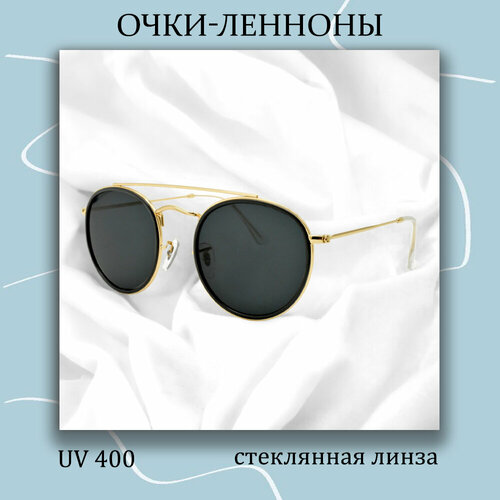 фото Солнцезащитные очки тишейды 3647, золотой, черный miscellan