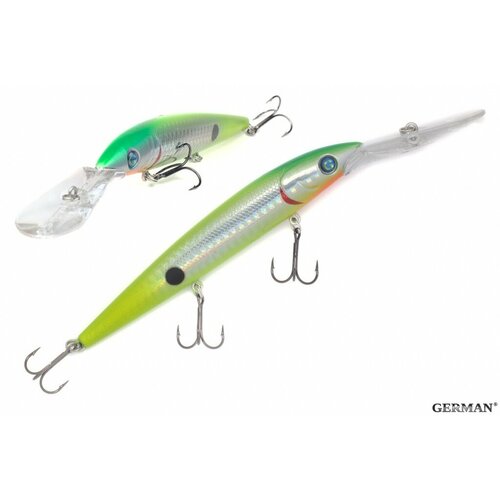 Воблер для троллинга German Veider 120 мм / 16 гр / C140 цвет