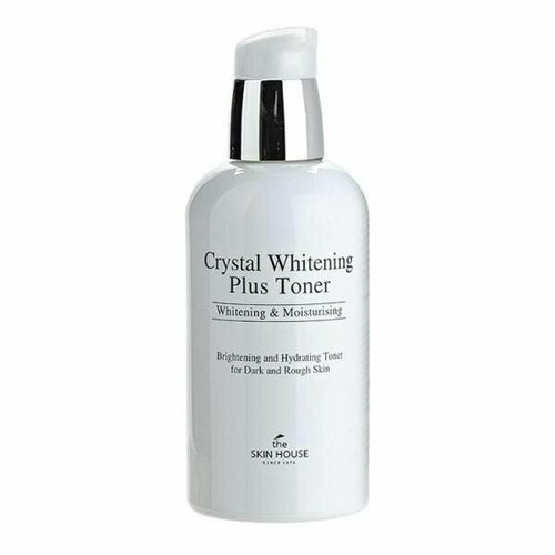 The Skin House Crystal Whitening Plus Toner - Тонер для выравнивания тона лица, Crystal Whitening 130 мл