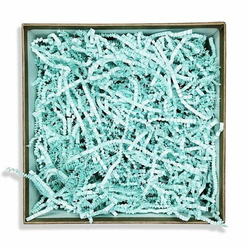 Бумажный наполнитель 100 гр голубой