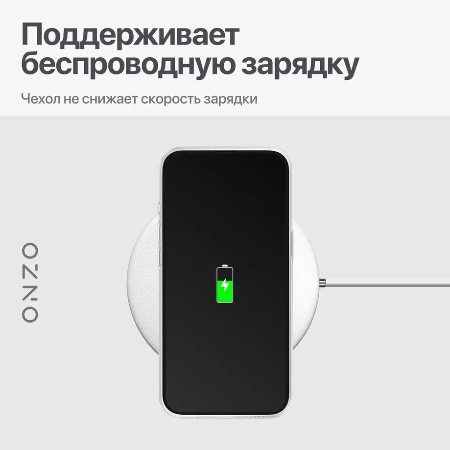 Силиконовый чехол для iPhone 13 / Айфон 13 бампер защитный, тонкий, прозрачный