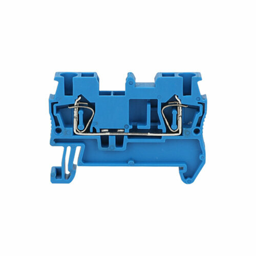 JST 2.5 Клемма пружинная проходная, 2.5мм, синяя (100шт)