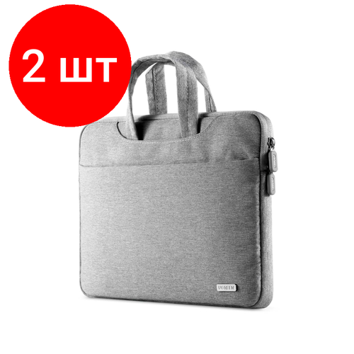 Комплект 2 штук, Сумка для ноутбука UGREEN LP437 (50337) 14?-14.9. серый ugreen cm387 серый