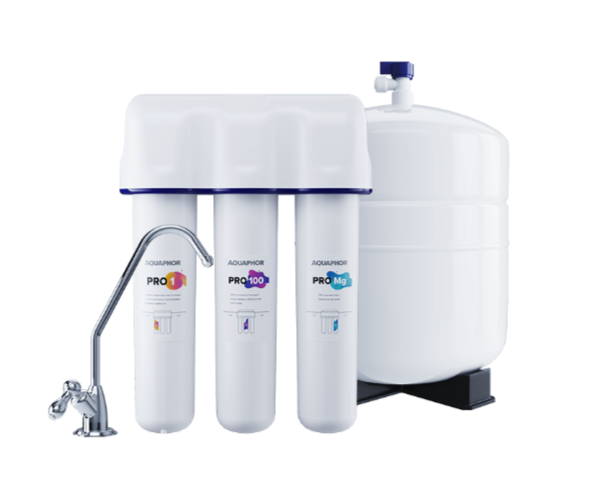 Фильтр Аквафор "Osmo Pro-100", для жесткой и мягкой воды, с обратным осмосом