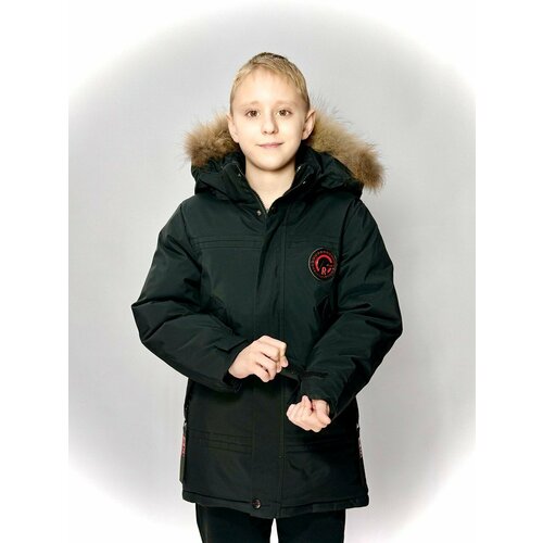 фото Парка lcayhd fashion куртка зимняя 23-5(1/25), размер 140, черный