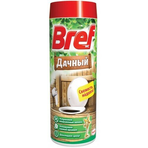 Порошок для туалета Bref Дачный 450г, 2 штуки