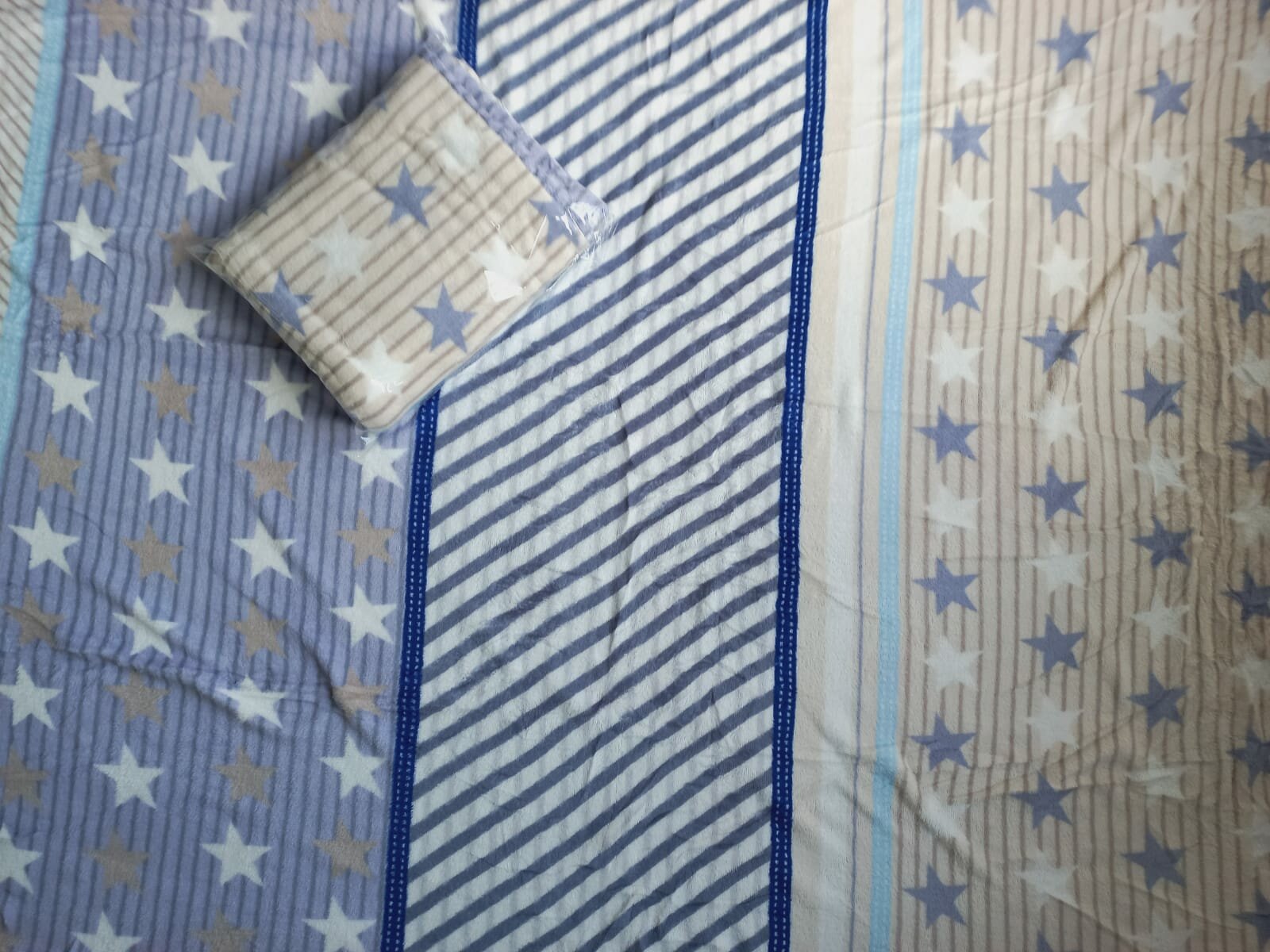 фото Плед 2х спальный Звёзды