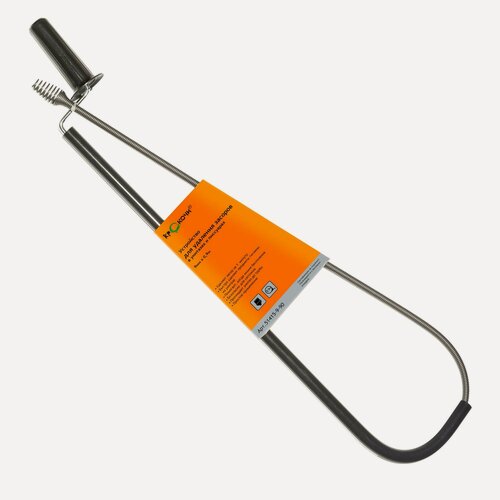 Изображение товара Устройство для удаления засоров в унитазах и писсуарах с универсальной насадкой. ЭКО. Крокочист 51415-9-90