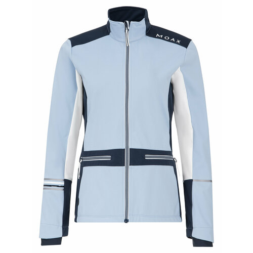 Куртка спортивная MOAXSPORT, размер S, голубой, синий