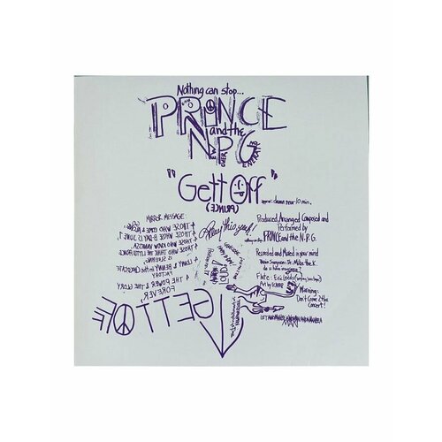 Виниловая пластинка Prince, Gett Off (V12) (0603497837885)