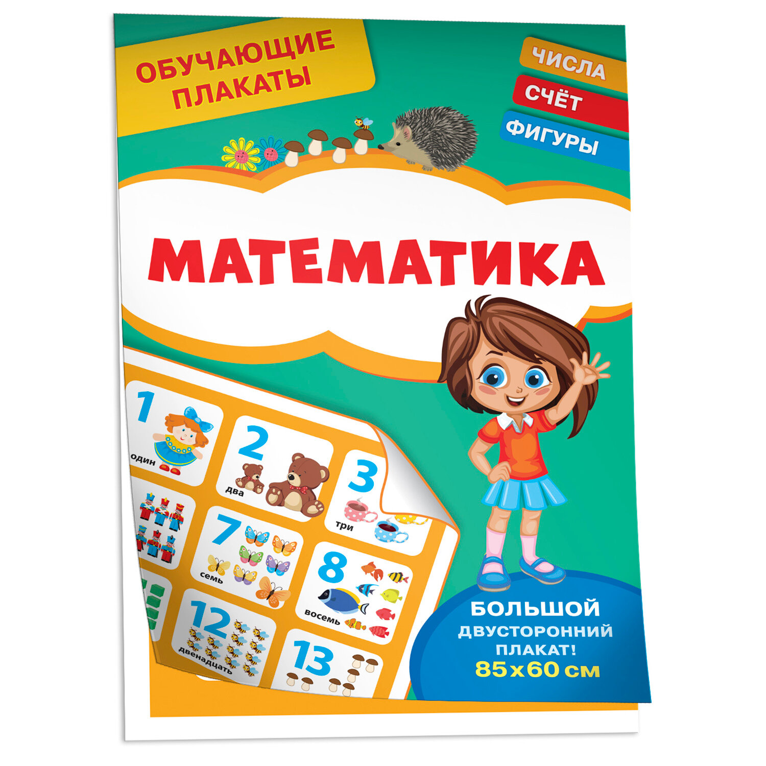 Плакат Обучающий Математика Шестакова 210х300мм — фото 1