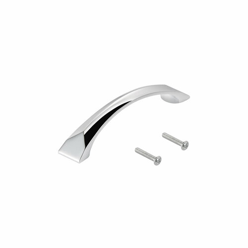 Мебельные ручки-скобы EDSON 1341 CHROME 96 MM (комплект 2 штуки) хром