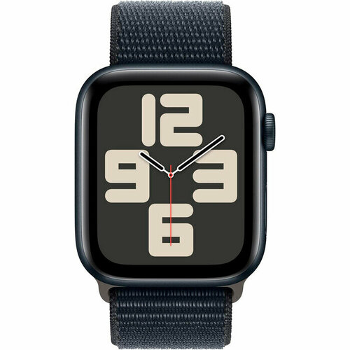 Смарт-часы Apple Watch SE 2023 A2723 44мм OLED корп темная ночь Sport Loop рем темная ночь разм брасл OS MREA3ZPA 3891800₽
