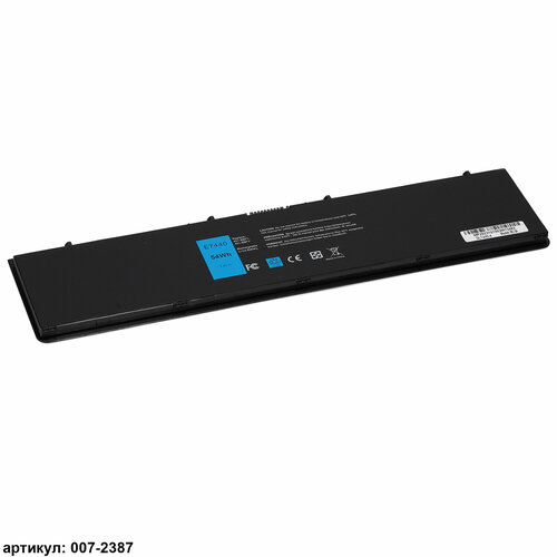 Аккумулятор 3RNFD для ноутбука Dell E7440 6900mAh