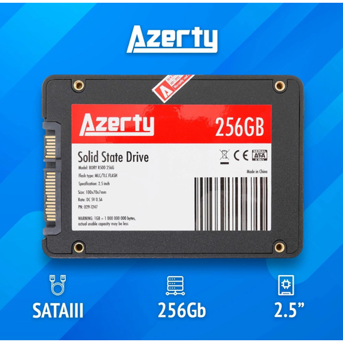 Купить SSD-накопитель "Azerty Borу R500" на 256 ГБ - цена: 1800 ...