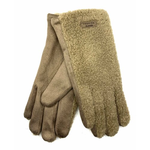 фото Перчатки paidanni, размер 6,5-8,5, коричневый