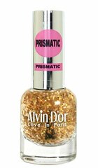 Alvin D'or, Лак для ногтей PRISMATIC тон 28 (золотой неон фольга)