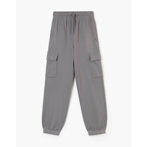 фото Брюки gloria jeans, размер 2-4г/98-104, серый