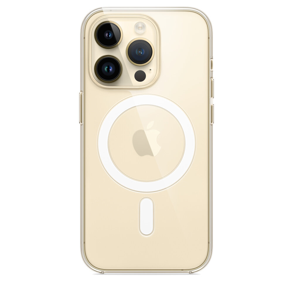 Чехол Apple iPhone 14 Pro Clear Case with MagSafe (MPU63) - фото №5