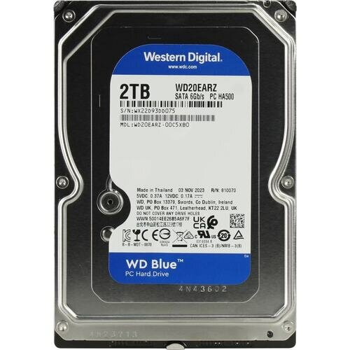 Жесткий диск Western digital Blue 2 Тб WD20EARZ