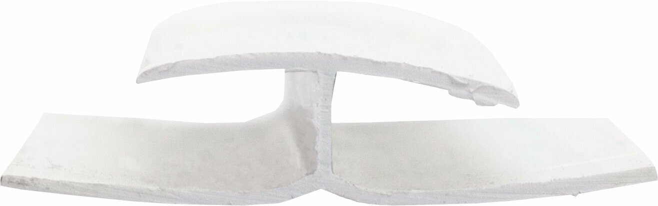 фото Соединительный профиль H-образный для МДФ, ПВХ панелей 3000 мм белый