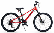 Подростковый велосипед Maxiscoo 7Bike Disc 24' (2024) 24 Красный (130-150 см)